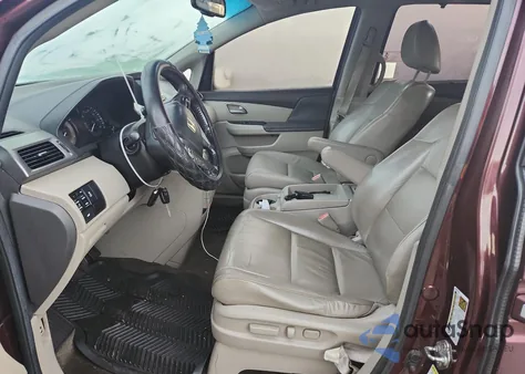 2012 Honda Odyssey Exl из США, поврежденный, VIN 5FNRL5H68CB108747